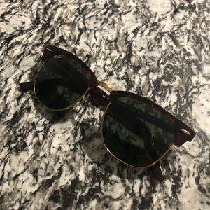 Real Club Master Ray Bans Like New Condition